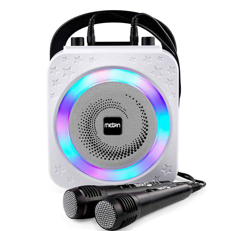 Party Christmas Birthday Gift Wireless Kids Karaoke Machine With 2 Microphones