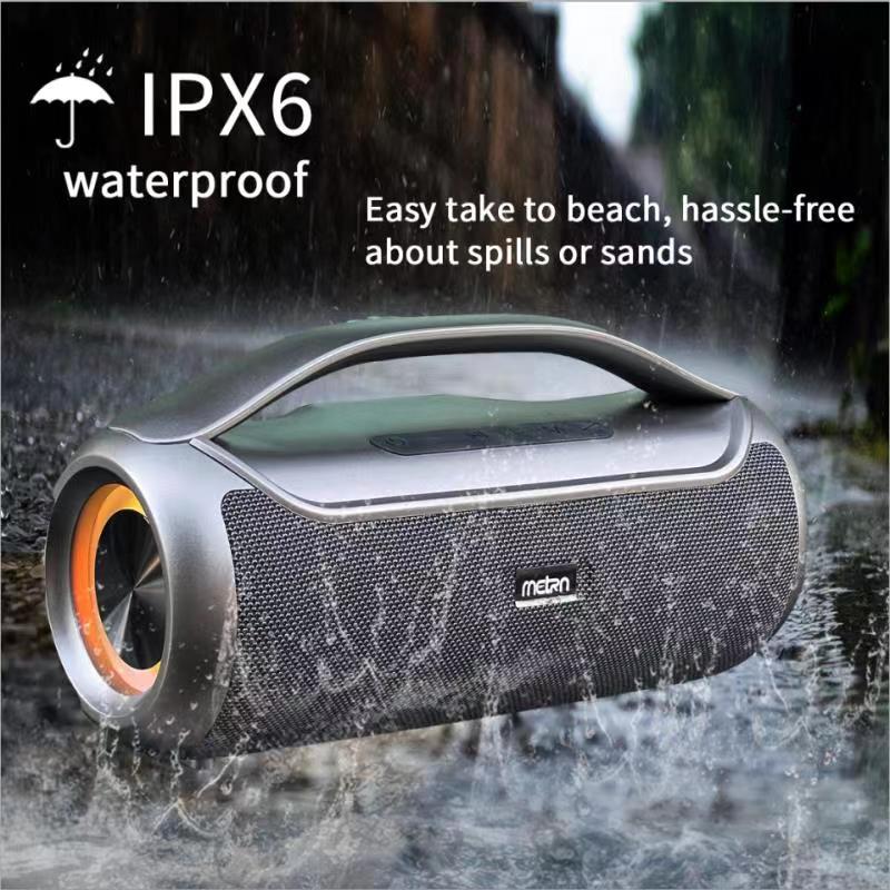 120W  Handle  Portable  Ipx67 Waterproof Speaker With Nfc Power Bank